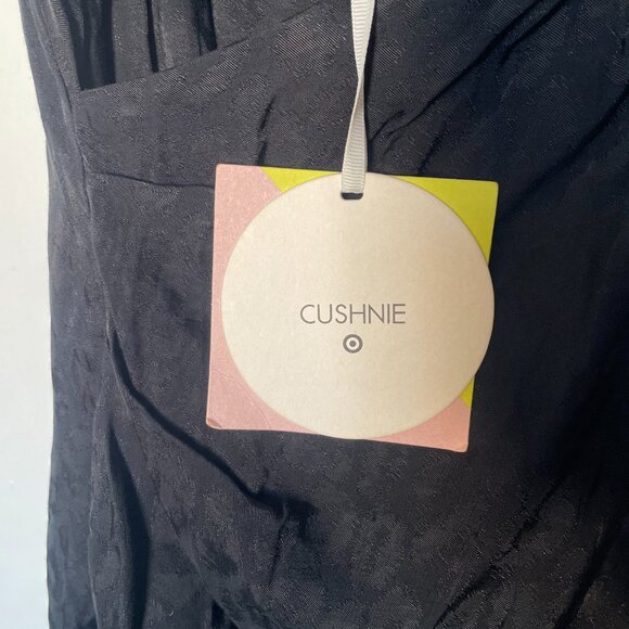 Cushnie x Target NWT Black Asymmetrical Black Leopard Mini Dress - Picture 5 of 7